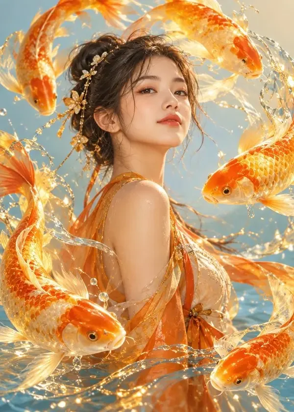 黄果短剧《锦鲤少女的逆袭人生》封面 - 逆袭爽剧
